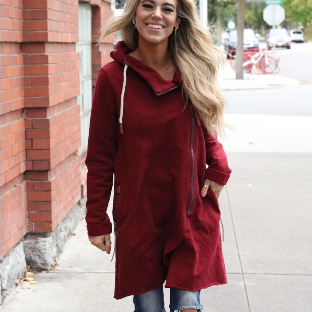 Sweatshirt zip up